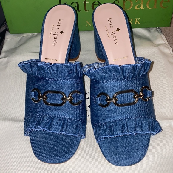 BEAUTIFUL Brand New  open toe heels - Picture 3 of 9